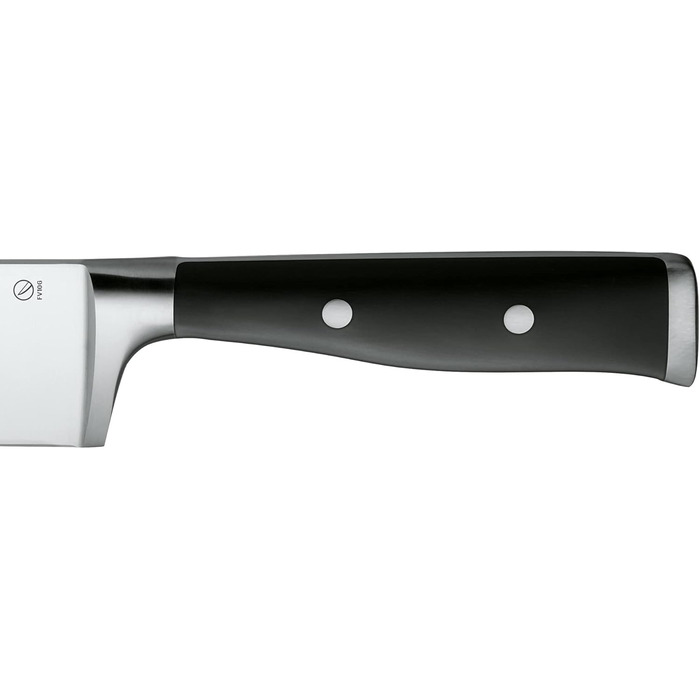 Набір ножів WMF Grand Class 6 предметів з бруском, Made in Germany, 4 кованих ножі, кухові ножиці, брусок FlexTec (китайський кухонний ніж)