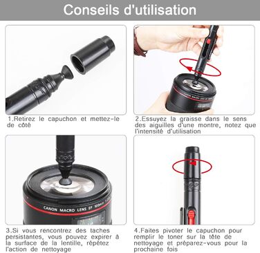 Набір для чищення цифрових дзеркальних фотоапаратів Zacro 14 в 1 (Canon, Nikon, Pentax)