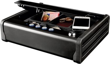MASTER LOCK Portable Safe with Combination Lock and Cable - P008EML - Ideal for Electronics, Documents, Cash & More