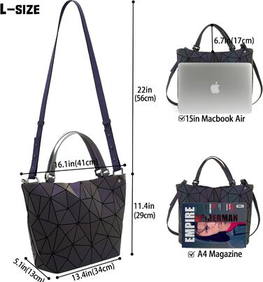 Геометричний гаманець жіночий світловідбиваючий, сумка крос-боді голографічна Geometrisches Portemonnaie CB-01-L