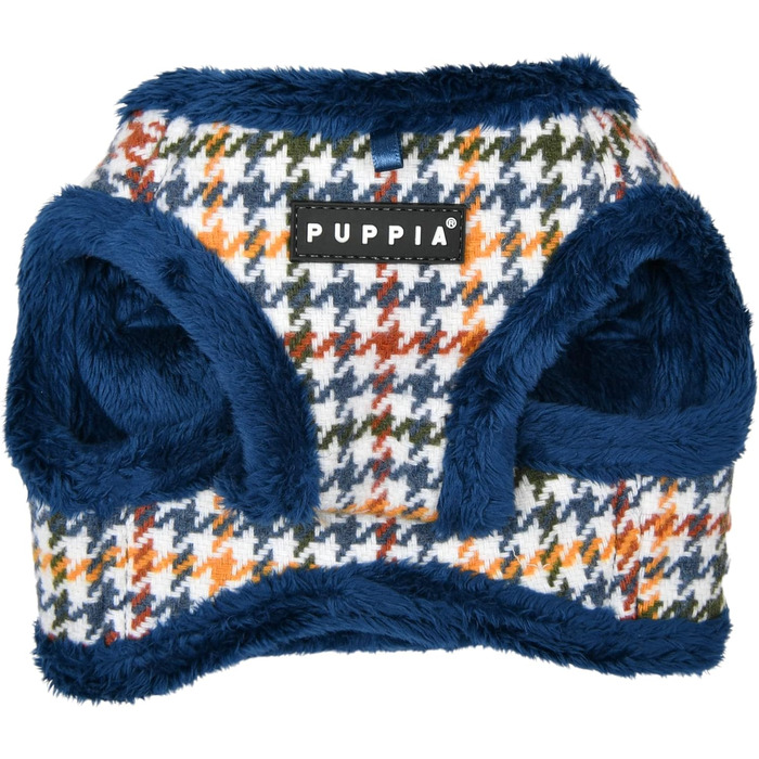 Жилет для собак Puppia Gianni Step-in з квітковим принтом, теплий зимовий, для маленьких та середніх собак, вишневий, розмір L