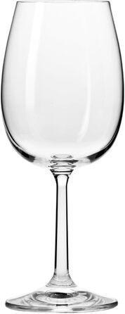 Набір келихів для вина Krosno Rotwein 6 шт. 350 мл - склянка для червоного вина, безпечне скло, для дому, ресторану, вечірки