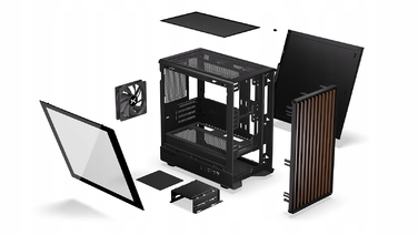 Корпус для ПК Krux Helio Mini Tower, чорний