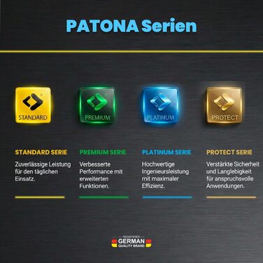 Повербанк PATONA Premium 20000mAh 22.5W PD з Li-Polymer батареєю, швидка зарядка, USB-C та 2x USB-A, 74Wh