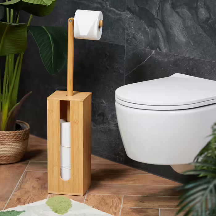 Relaxdays Toilet Paper Holder for 5 Rolls