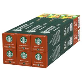 Кава Starbucks Breakfast Blend Nespresso, середнього обсмаження, капсули 6 x 10 (60 капсул) 10 г (6 шт.)