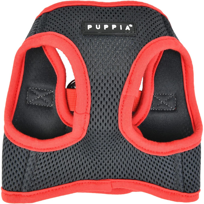 Шлейка для собак Puppia Soft Vest B II Wein XL, сіра, 110 г