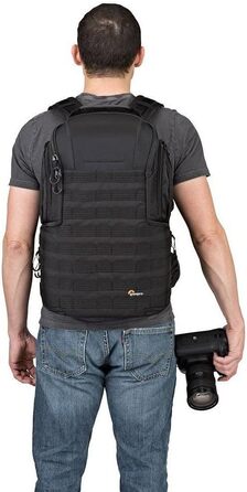 Lowepro ProTactic Fotorюкзак для бездзеркальних/DSLR камер з QuickShelf, для фото- та особистого спорядження (Sony Alpha 9, LP37265-PWW)