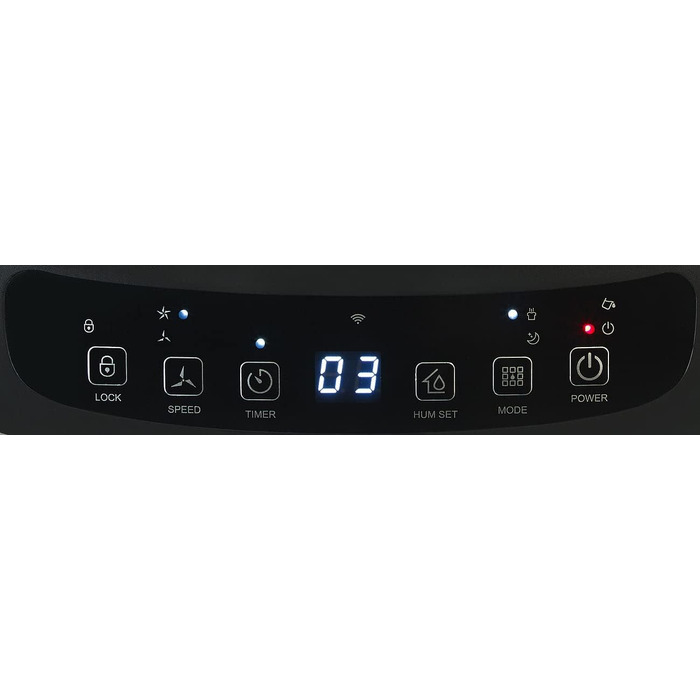 Електричний осушувач повітря Sichler з Wi-Fi, таймером та додатком, 12 л/день (Smart Home, осушувач повітря електричний)