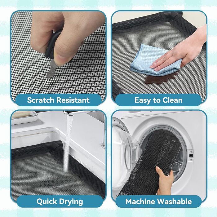 Кішка-гамак для вікна Dracarys | для великих котів до 20 кг | Посилений гамак з міцним присоском | Ліжко для засмаги кота, ліжко для домашніх тварин, підходить для вікон довжиною ≥76 см та висотою ≥64 см, розмір L-68*38*58 см