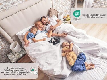 Träumegut24 - 10cm Ergonomic Cold Foam Mattress Topper / Mattress Pad / Mattress Protector Topper - Firmness H2 / H3 (H2, 90x200)