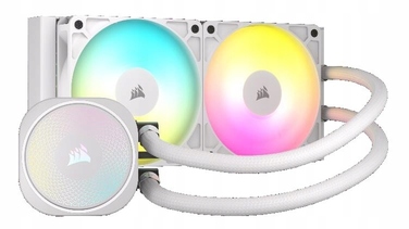 Рідинне охолодження Corsair NAUTILUS 240 ARGB, 240 мм, біле