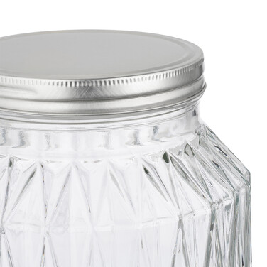 Relaxdays Drink Dispenser 5 Liter Diamond Pattern