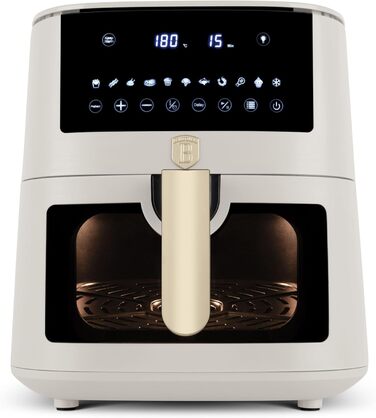 Фритюрниця Berlinger Haus Sahara Collection 8 л з цифровим дисплеєм та 8 автоматичними програмами | Без олії та жиру