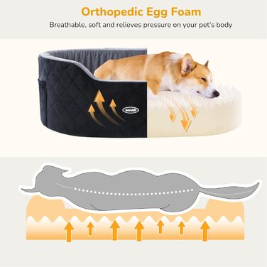 Dog Car Seat Back Bench with Thick Padding for Pet Travel, Waterproof and Washable, Dog Car Seat Back Bench with 2 Safety Leashes. Medium Back Length Less than 70 cm