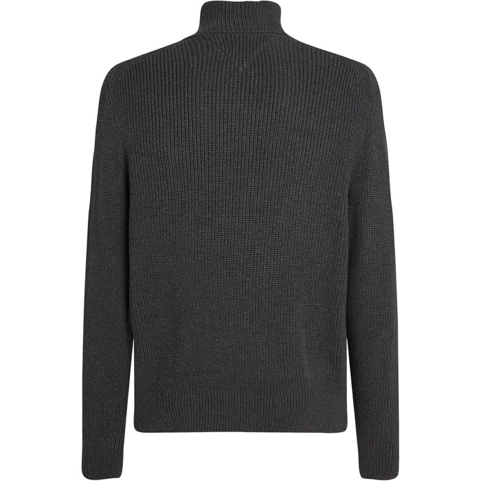 Кардиган Tommy Hilfiger чоловічий з блискавкою, бавовна, білий (слонова кістка), сірий (темно-сірий heather), розмір L