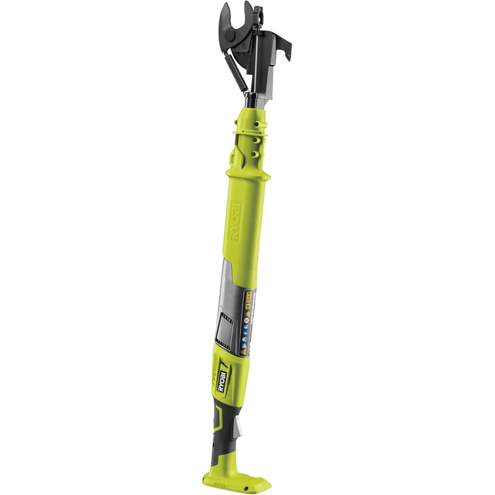 Акумуляторний сучкоріз RYOBI ONE+ 18V OLP1832BX, 80 см, діаметр різу 32 мм, байпас-лезо, 250 Нм, гачок для гілок, без акумулятора та зарядного пристрою