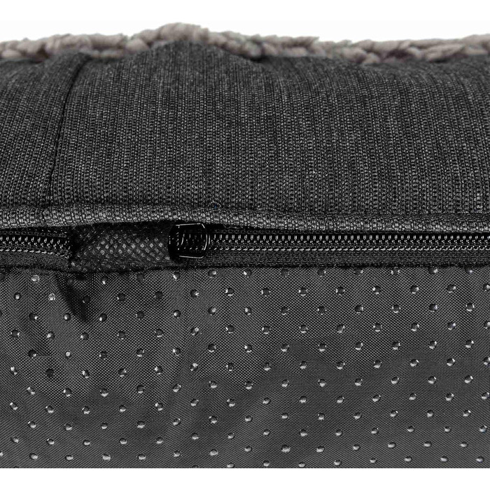 Ортопедична подушка для собак TRIXIE 'Vital Kissen Bendson', овал, 80 x 55 см, сірий колір