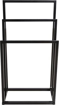 Сумка-організатор для рушників JURMERRY - три відділення, чорний колір, аксесуар для ванної кімнати