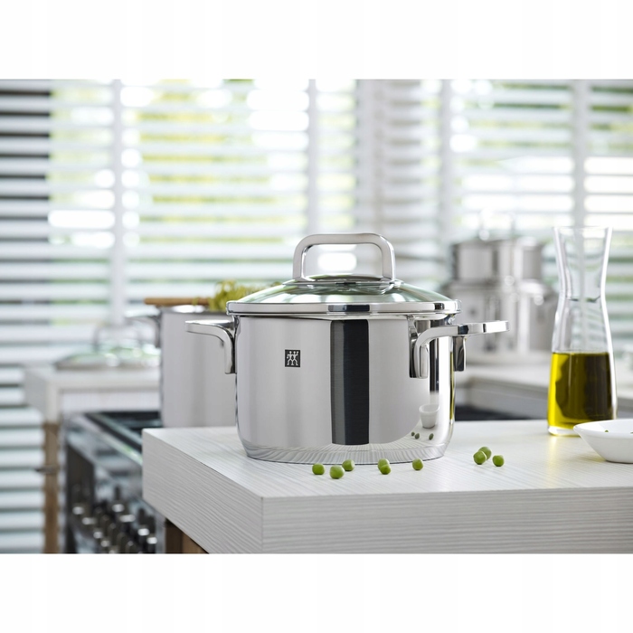 Набір каструль Zwilling Quadro з нержавіючої сталі, 5 предметів