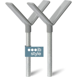 Захист для сходів IB STYLE для дітей - сітка для сходів, перешкоджає потраплянню тварин, без свердління, білий, 67-75 см (Y-адаптер (набір 2 шт))