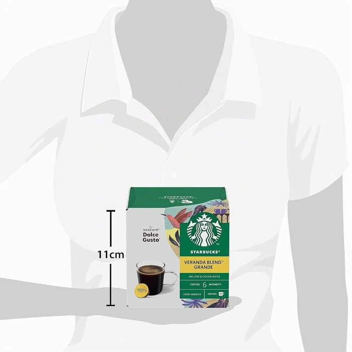 Кавові капсули Starbucks House Blend для Nescafé Dolce Gusto, середній обсмал, 72 шт (6х12)