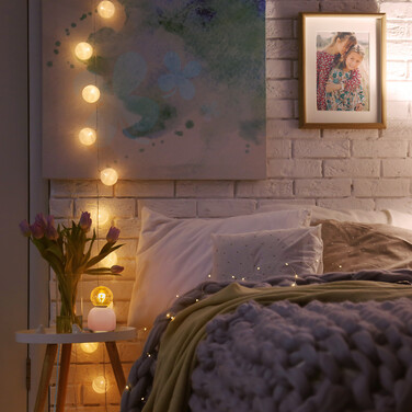 Декоративний світильник Relaxdays з бетону