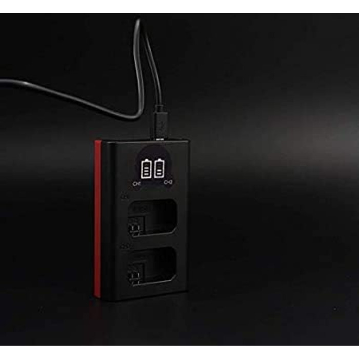 Акумулятор Baxxtar NP-FZ100 2600mAh + Двоканальний зарядний пристрій USB-C для Sony Alpha 6600/6700/7 III/IV/7R III-V/7S III/7C/A9/FX3/FX30/ZV-E1 - Комплект