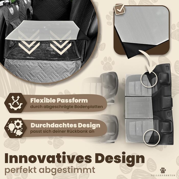 Захист для заднього сидіння авто для собак | М'яка та якісна захисна накидка на заднє сидіння автомобіля | Захист заднього сидіння від собаки