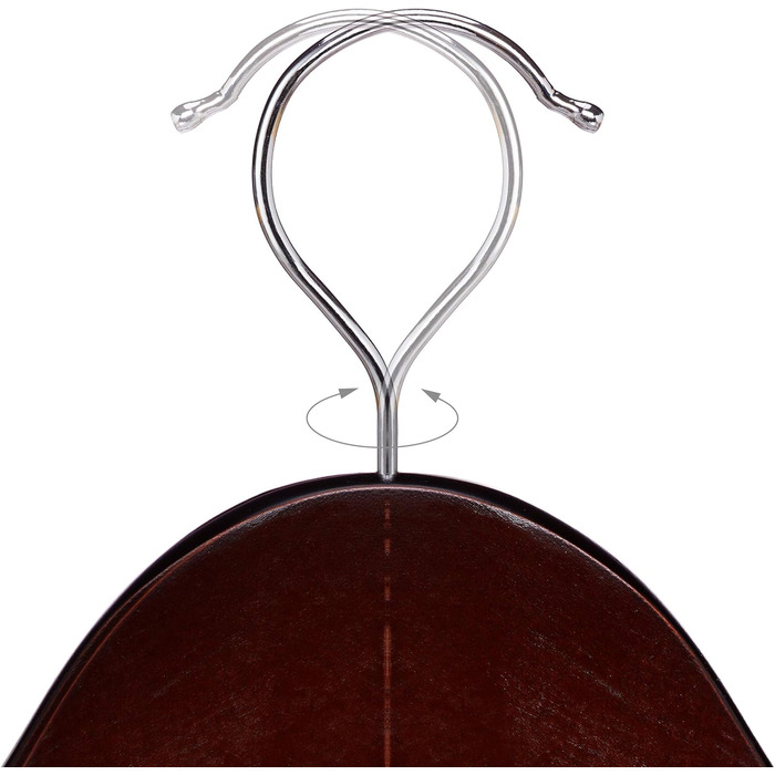 Relaxdays Вішалки з дерева Набір 30 штук