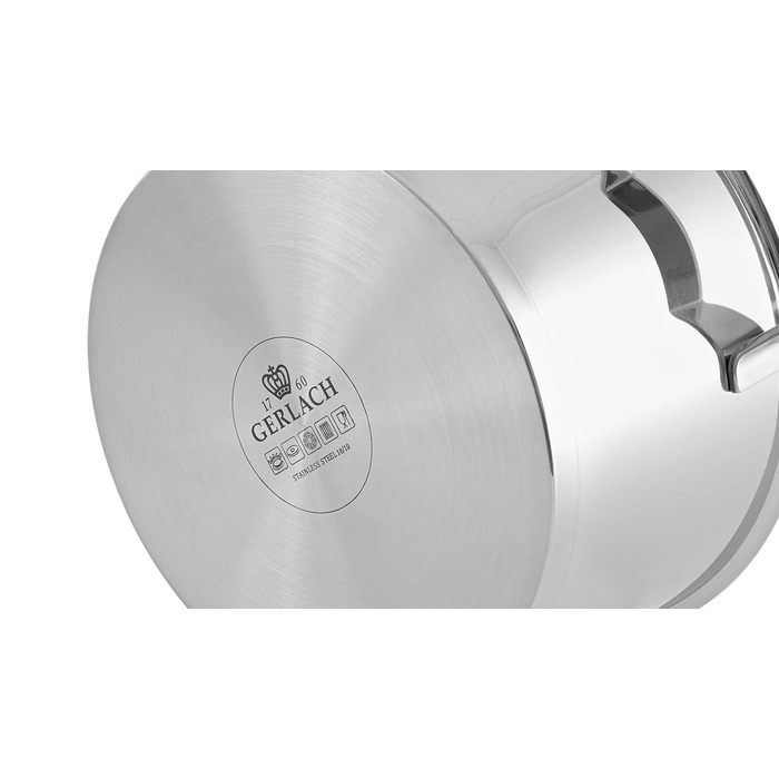 Набір каструль Gerlach Superior з нержавіючої сталі, 10 предметів