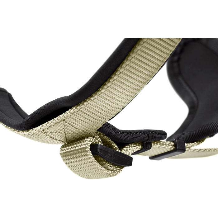 Нашийник для собак HUNTER Neopren, оливковий/чорний, міцний нейлон, м'яка неопренова підкладка, світловідбиваючий матеріал 3M Scotchlite, легкий у догляді, комфортний, розмір L