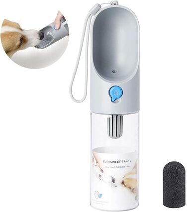 PETKIT Reiseflasche EVERSWEET Travel One-Touch, 400 мл, зелений, для собак