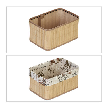Relaxdays Storage Basket Set of 4