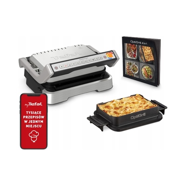 Електричний гриль 4в1 Tefal OptiGrill GC774D30