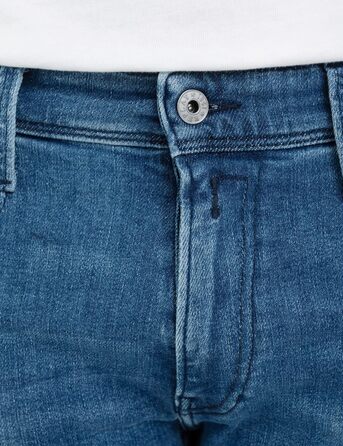 Джинси чоловічі Replay Anbass Slim-Fit з еластичним комфортом 33W/32L, середній синій колір 009