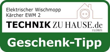 Електрична швабра Kärcher EWM 2, бездротова, для підлоги, до 60 м², жовта