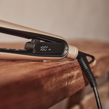 Випрямляч для волосся Silk'n SilkyStraight з інфрачервоною та іонною технологією, для різних типів волосся, бежевий