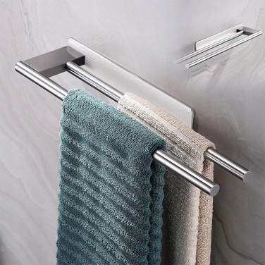 Тримач для рушників без свердління, настінний гачок у ванну кімнату, 1 шт.