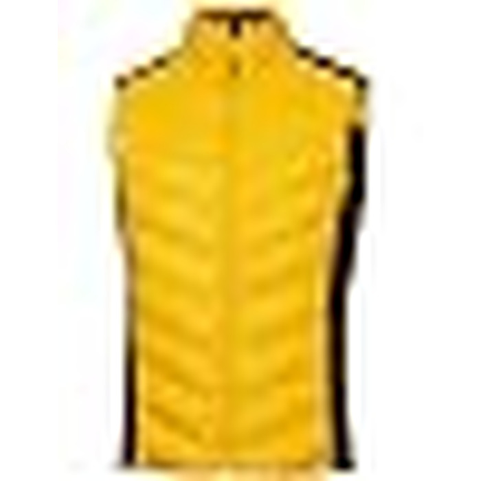 Чоловіча гібридна гольф-куртка Calvin Klein Frontera на блискавці, чорна (XXL, Mustard)