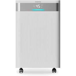 Зволожувач повітря Venta AD100 з іонізатором, 20л/добу, бак 4,5л, для приміщень до 40м²/100м³, автоматичне керування, режим сушіння білизни, R290, білий