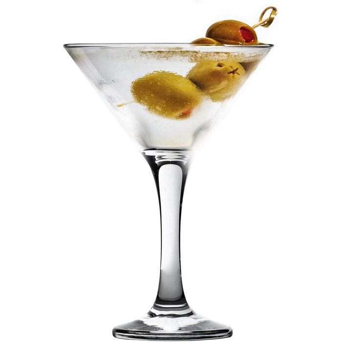 Бокали для Мартіні Rink Drink 175 мл (24 шт) - Стильні келихи для коктейлів, джину, вина та шампанського для вечірок та ресторанів