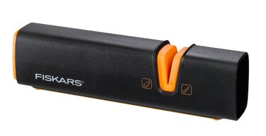Точилка для ножів Fiskars Edge 17 см, дерев'яна (береза), чорна - 1003099