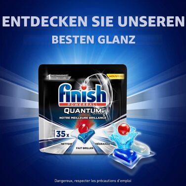 Таблетки для посудомийної машини Finish Powerball Quantum Ultimate, 20 шт