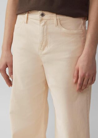 Джинси s.Oliver Suri Regular Fit High Rise Wide Leg бежеві (44)