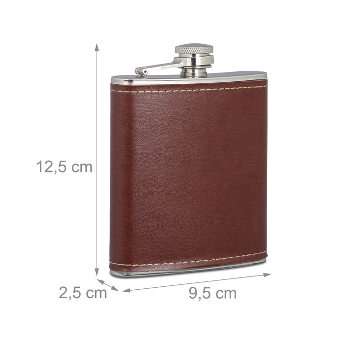 Relaxdays Flask Set of 10