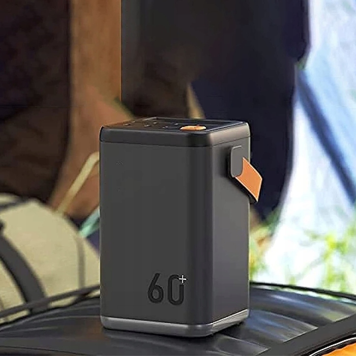 Потужний швидкий павербанк 60000 mAh 36W QC PD USB-C — зовнішній акумулятор для подорожей