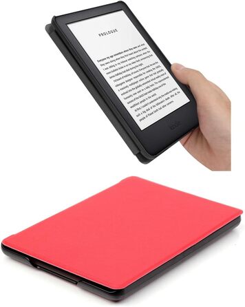 Чохол Flyorigin для Kindle Voyage (2014) з PU шкіри, Smart Sleep/Wake, червоний