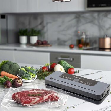 Вакуумний пакувальник Catoco 6-в-1: пакувальник, зварювач, з різаком, 30 пакетів, 38*18*7 см