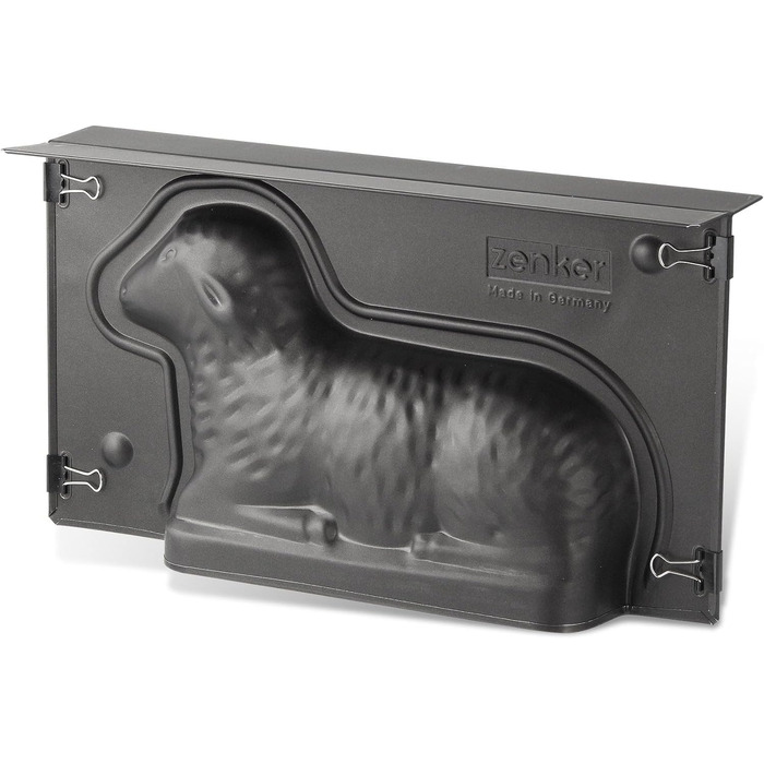 Easter Zenker Lamb and Bunny Baking Molds – 900 & 600 ml Filling Volume – 3D Cake Molds with Lamb and Bunny Motifs for Baking – Delicious Easter Decorations